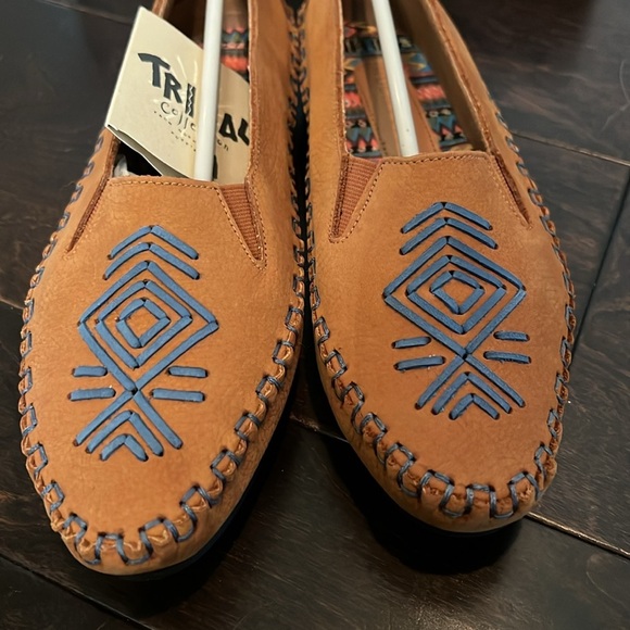 Hush Puppies tan suede loafer vintage NWT 7 - Picture 4 of 10